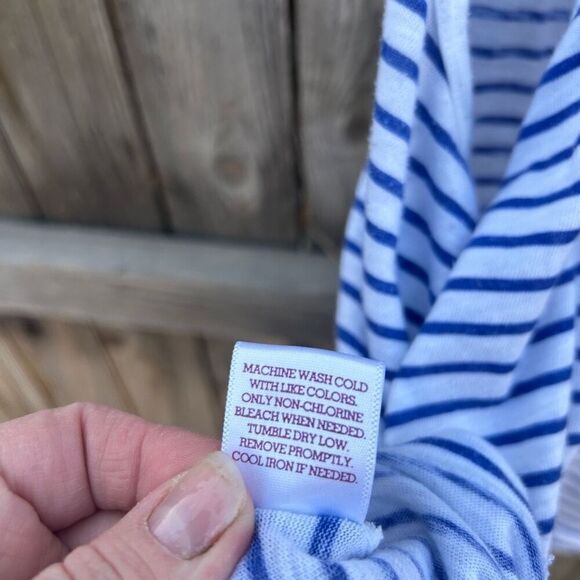 SO tank top striped ties at waist size large - Picture 6 of 7